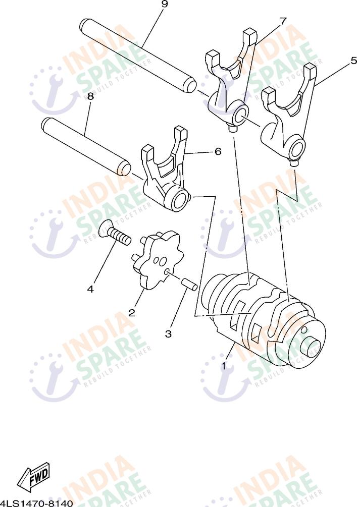 SHIFT CAM FORK